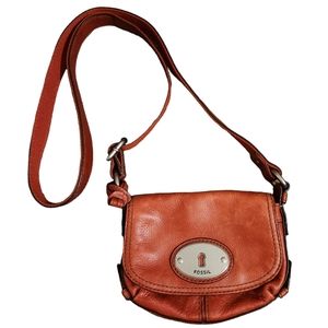 Fossil Leather Crossbody Bag